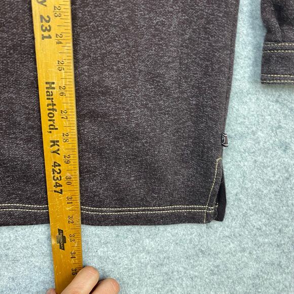 Men's Brown Button-Up Sweater by - Picture 7 of 8